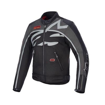 Giacca Moto Alpinestars Axton Nero Grigio