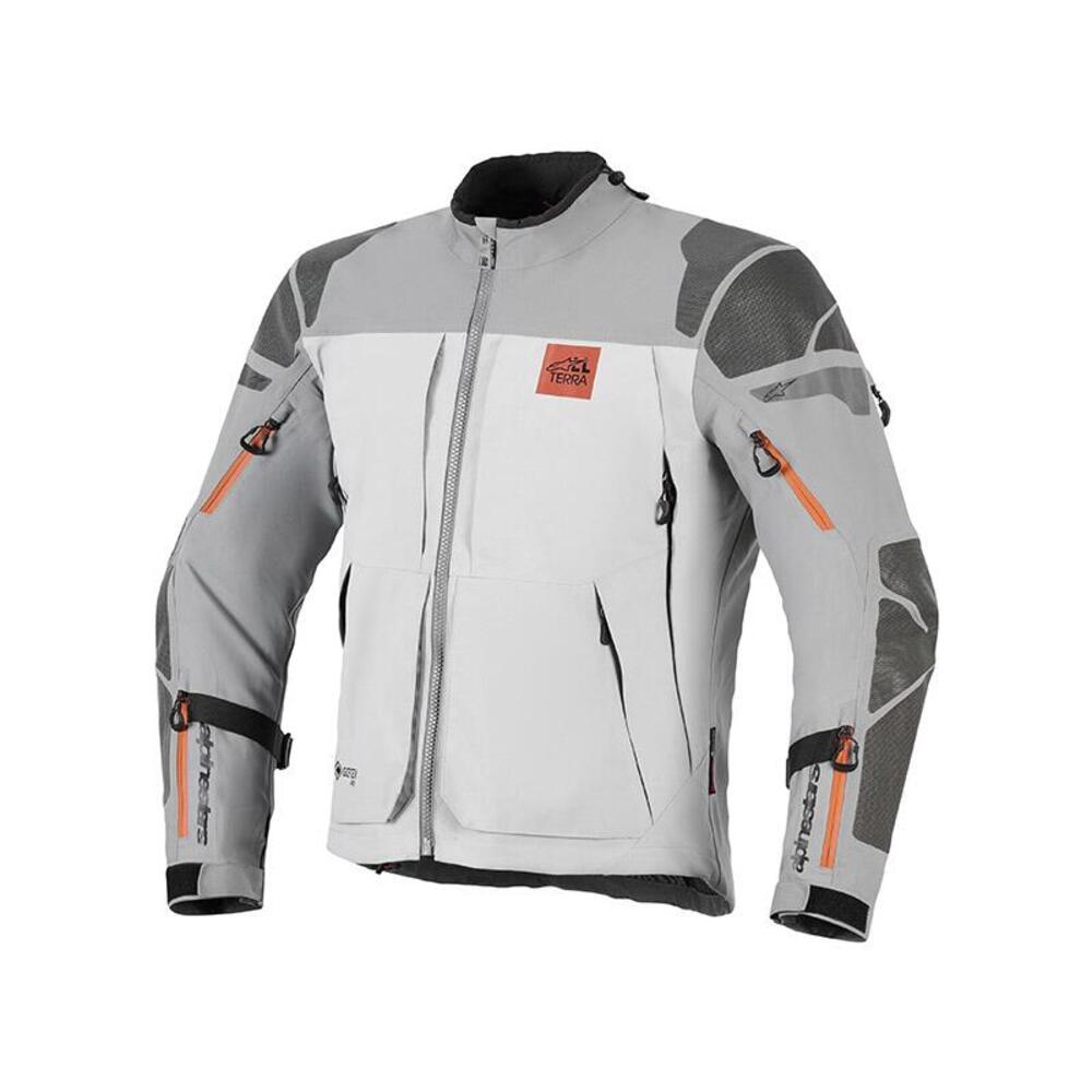 Giacca Moto Alpinestars Nazca Gore-Tex Pro Grigio