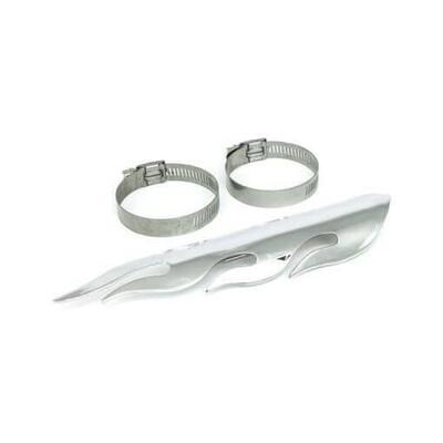 PARACALORE SCARICO 20cm UNIVERSAL FLAMED HEAT SHIE MCS