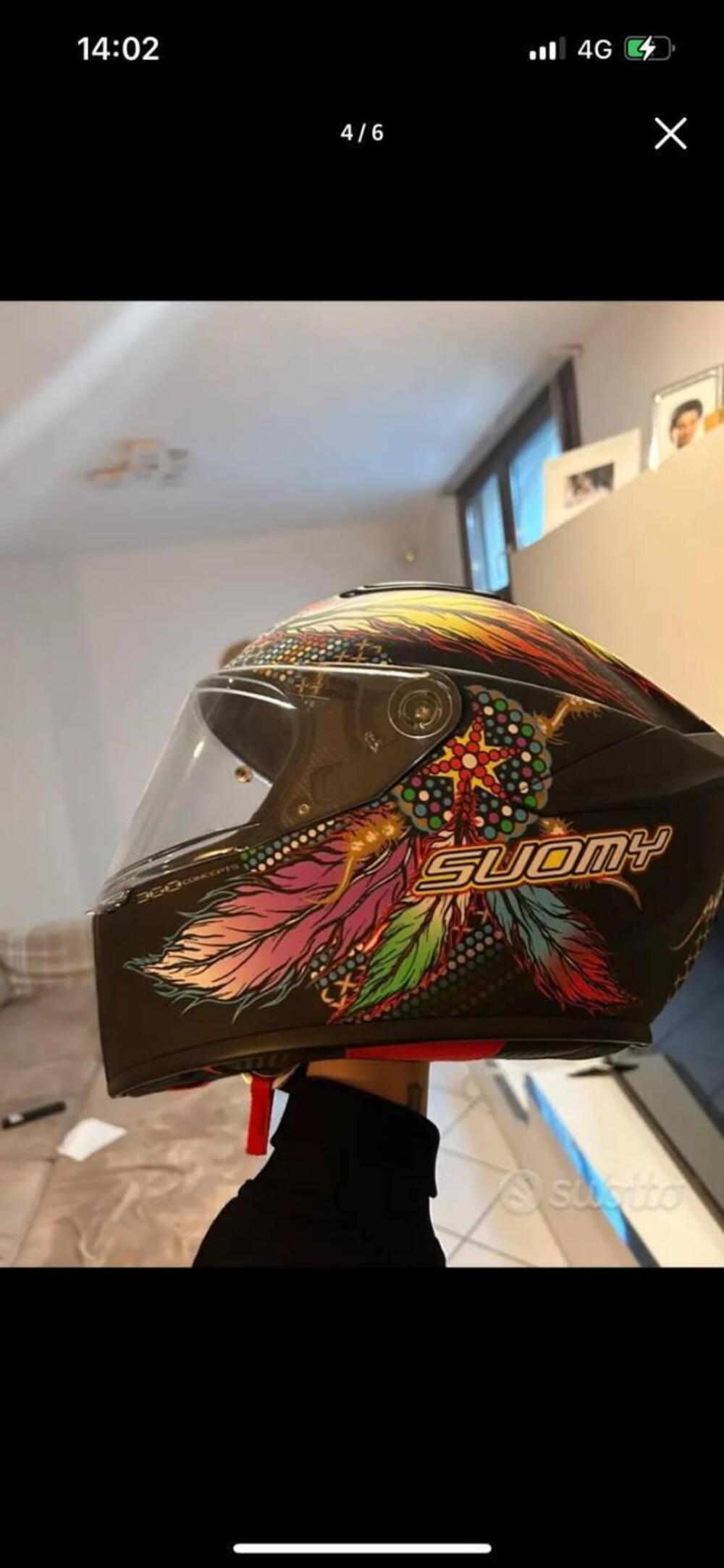 Vendo bellissimo casco SUOMY nuovo, mai indossato. (3)