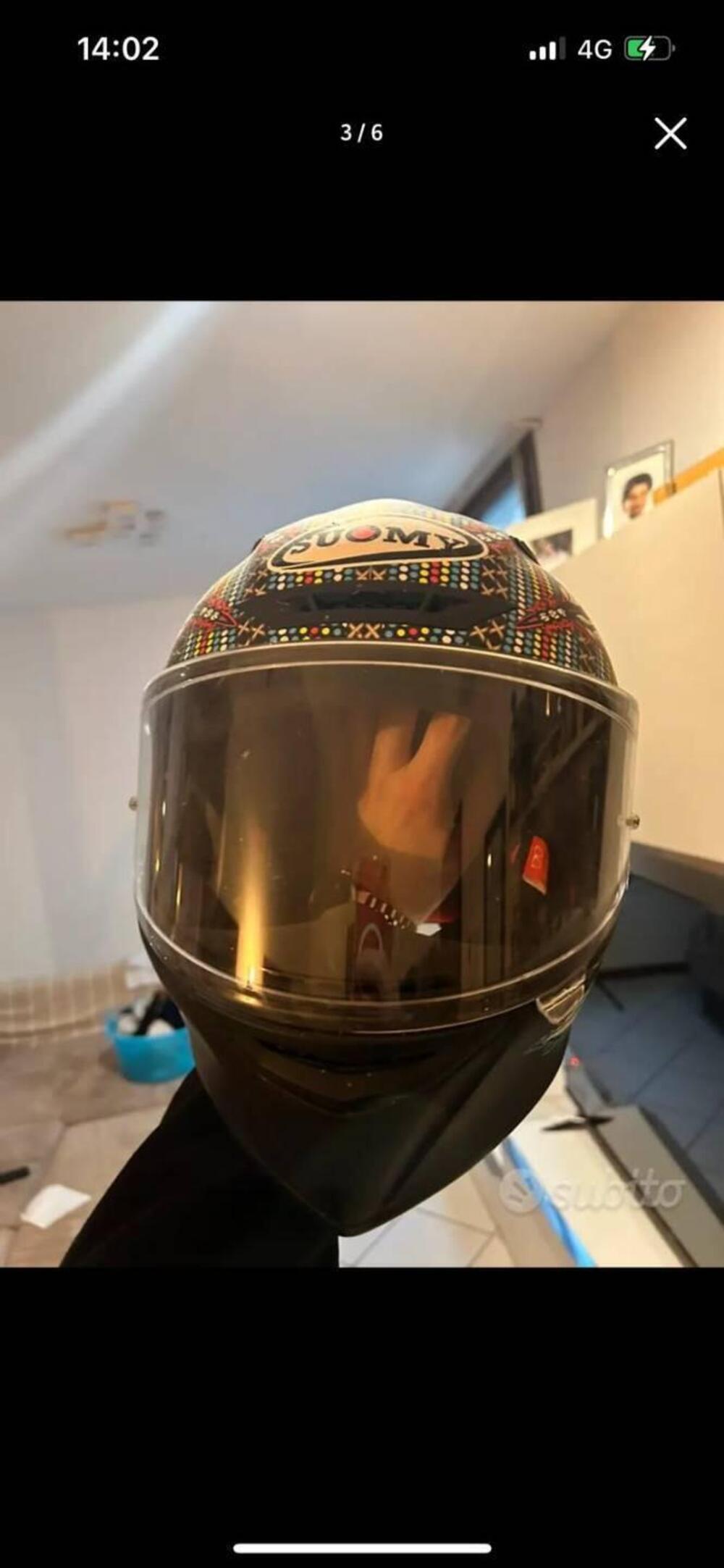 Vendo bellissimo casco SUOMY nuovo, mai indossato. (4)