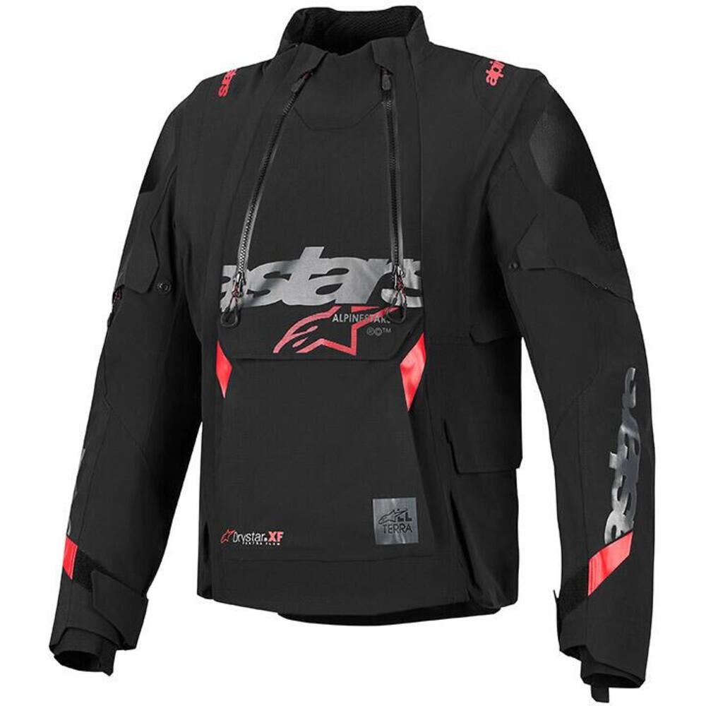 Giacca Moto Alpinestars Halo Pro Drystar XF Nero