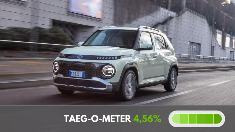Hyundai Inster con gli incentivi a 48 euro al mese