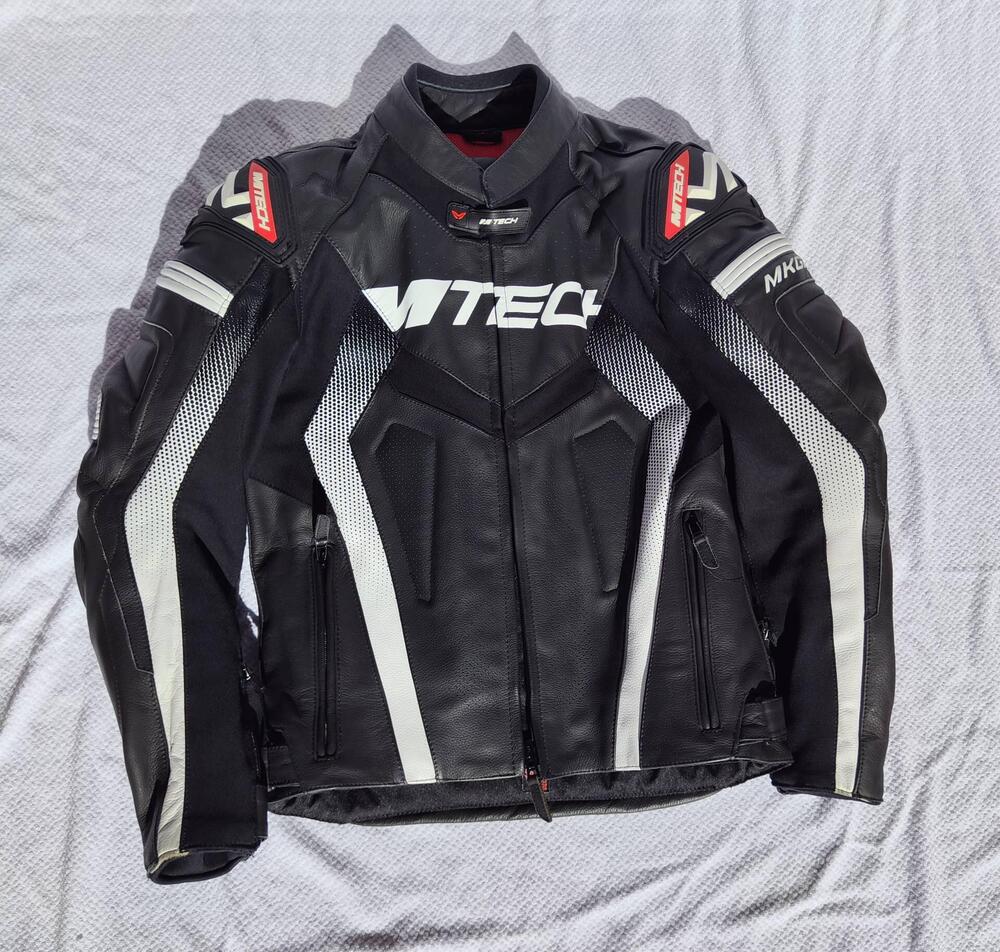 Giacca in pelle MTech MKGP TG 46