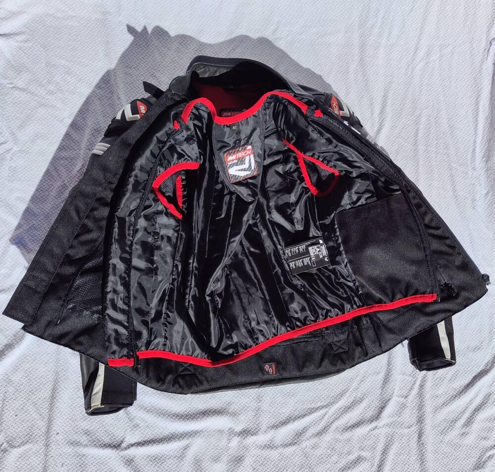 Giacca in pelle MTech MKGP TG 46 (3)