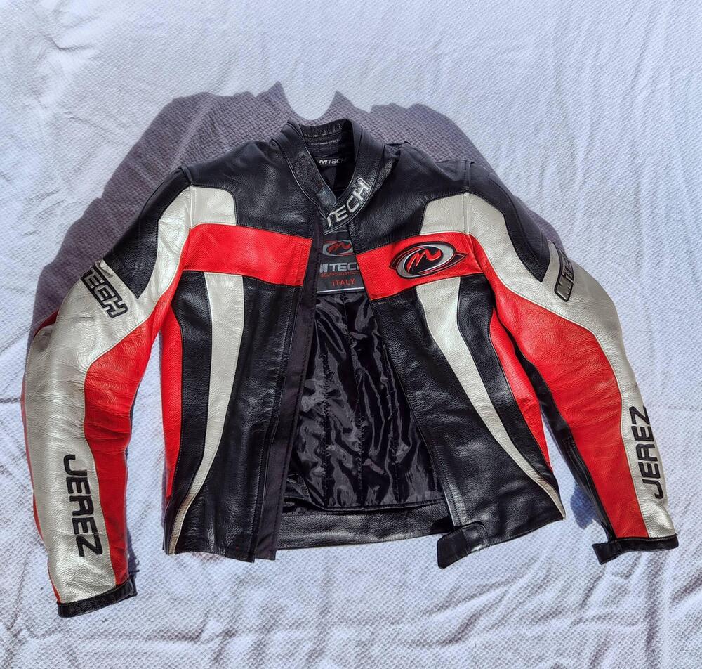 Giacca in pelle da uomo MTech Jerez TG46