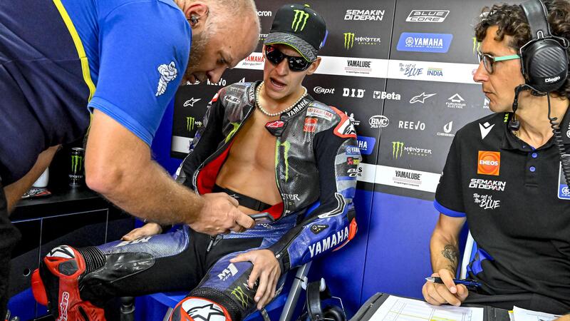 MotoGP 2025. GP dell&#039;Indonesia. Fabio Quartararo: &quot;Non &egrave; normale vedere Marc Marquez cadere due volte e le Ducati fuori dal Q2&quot;