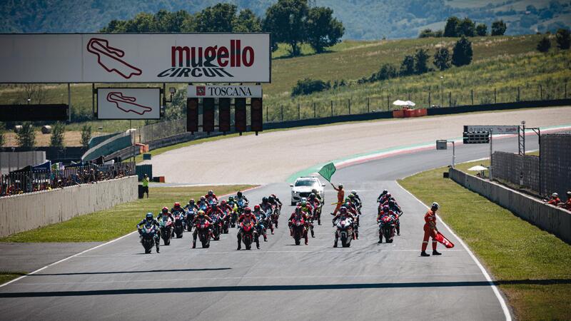 Dunlop CIV 2025, al Mugello l&#039;ultimo atto. Production Bike, Supersport 600 NG, Premoto 3 e Sportbike tutte da decidere