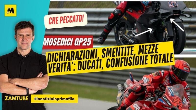 MotoGP 2025. #lanotiziainprimafila. Ducati: che brutta confusione [VIDEO]