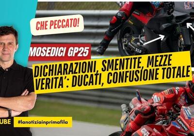 MotoGP 2025. #lanotiziainprimafila. Ducati: che brutta confusione [VIDEO]