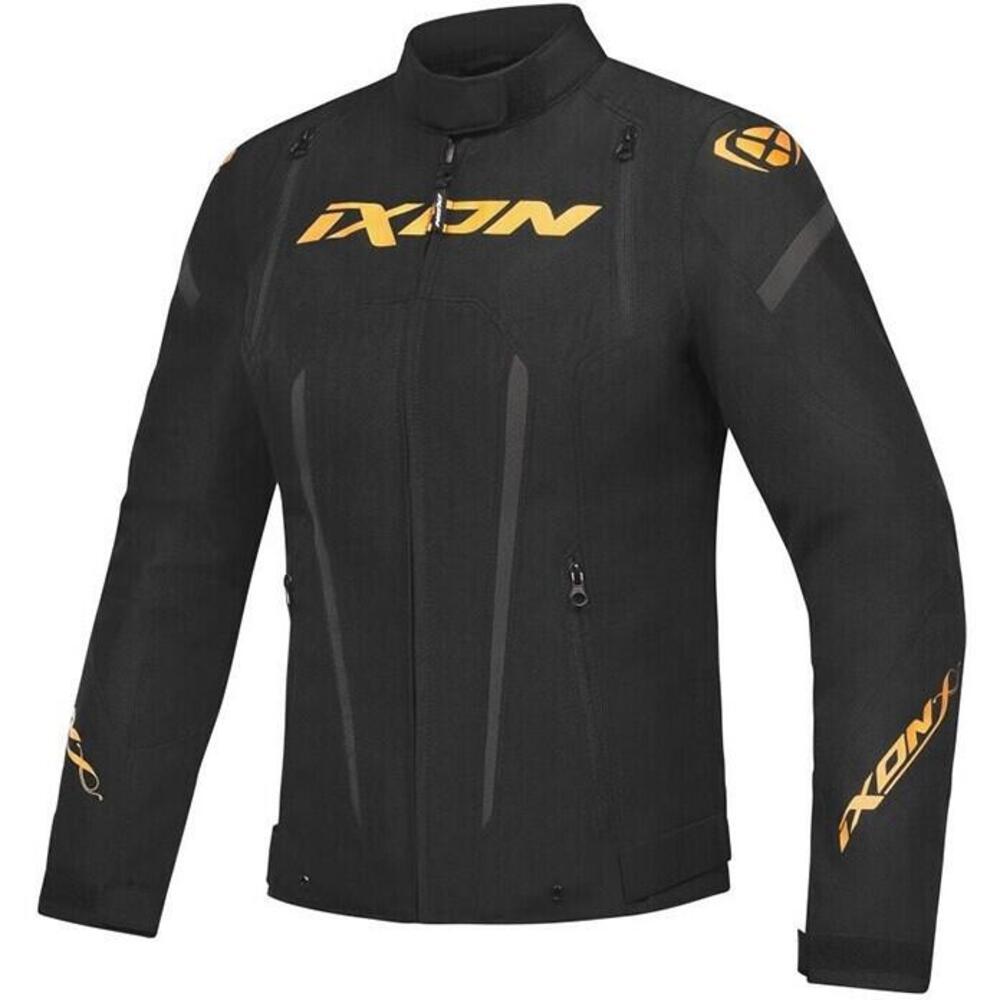 Giacca moto donna Ixon Striker Lady Nero Oro