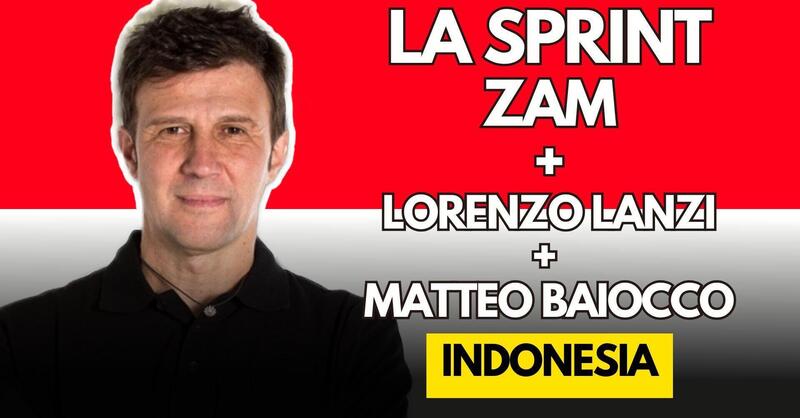 MotoGP 2025. GP dell&#039;Indonesia. La Sprint con Zam, Lorenzo Lanzi e Matteo Baiocco. DIRETTA 12,30 [VIDEO]