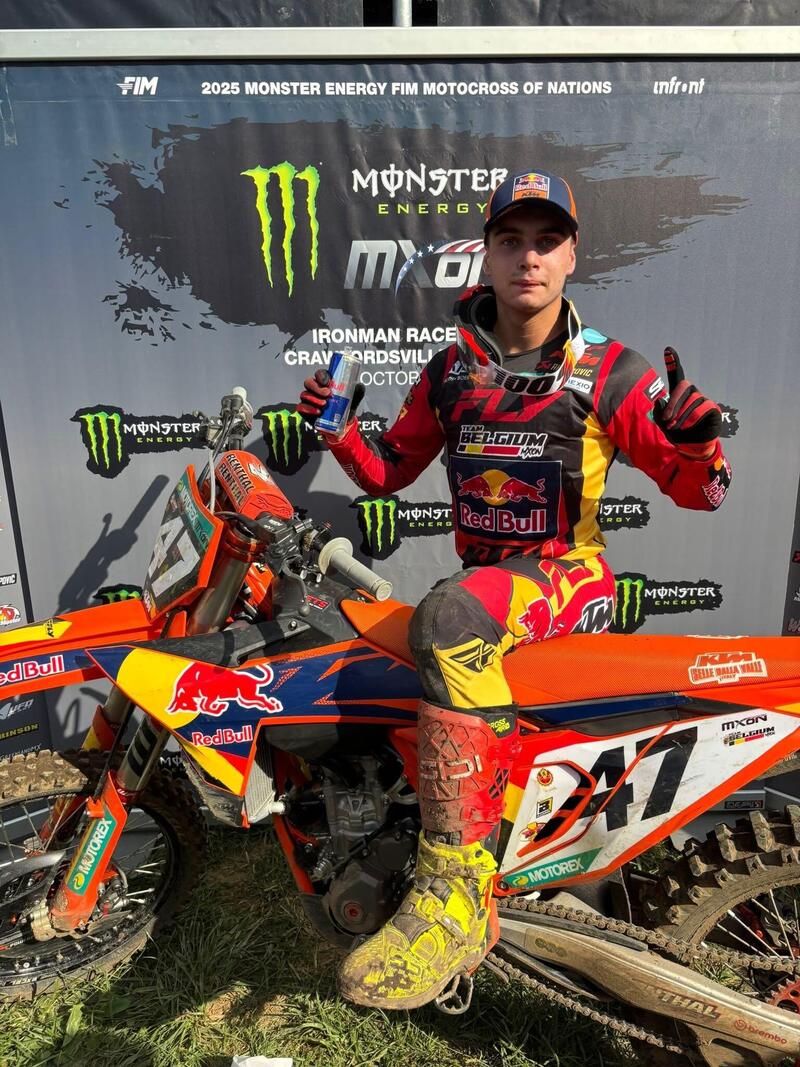 Sacha Coenen vince la qualifica della MX2