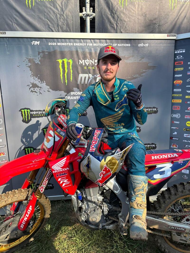 Hunter Lawrence domina, proprio come il fratello, la sua gara di qualifica, quella della OPEN