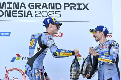MotoGP 2025. GP dell'Indonesia. Alex Marquez, tra la gioia del terzo posto e il dolore per Marc: "Non vorrei essere qui"