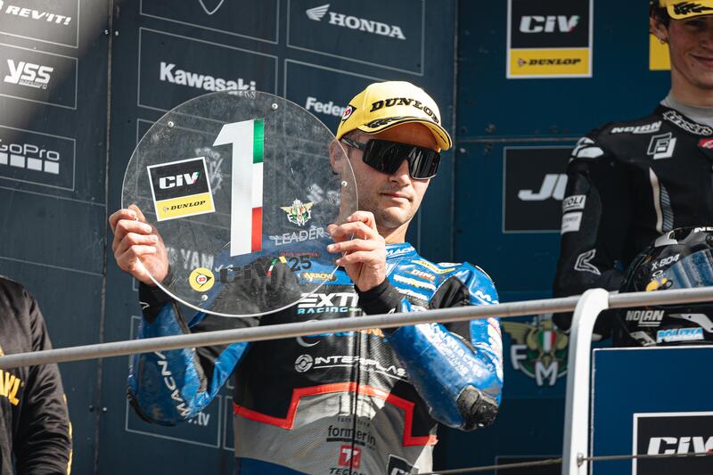 Dunlop CIV 2025, Mugello: Luca Ottaviani &egrave; il nuovo Campione della Supersport 600, Stirpe Campione in Production Bike! Le gare della domenica [RISULTATI]