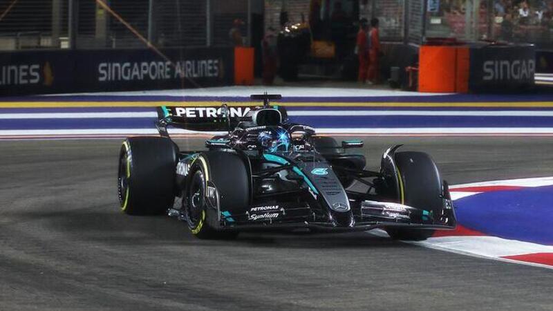 Formula 1, Russell trionfa a Singapore: Mercedes in crescita, Ferrari ancora in crisi
