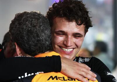 F1, Lando Norris chiude terzo a Singapore: “Contento del podio e del titolo costruttori della McLaren”