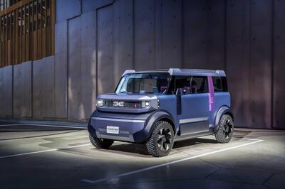 Dacia Hipster Concept: la minicar elettrica da 3 metri con 4 posti veri e bagagliaio da 500 litri