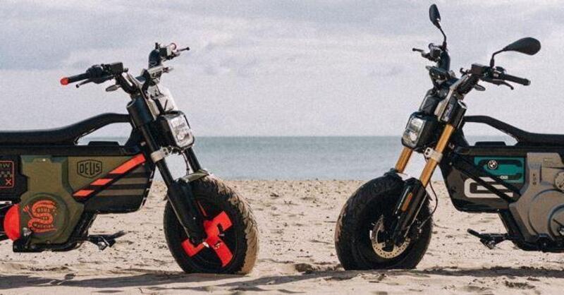 BMW Motorrad UK presenta il CE 02 customizzato Deus Lodge