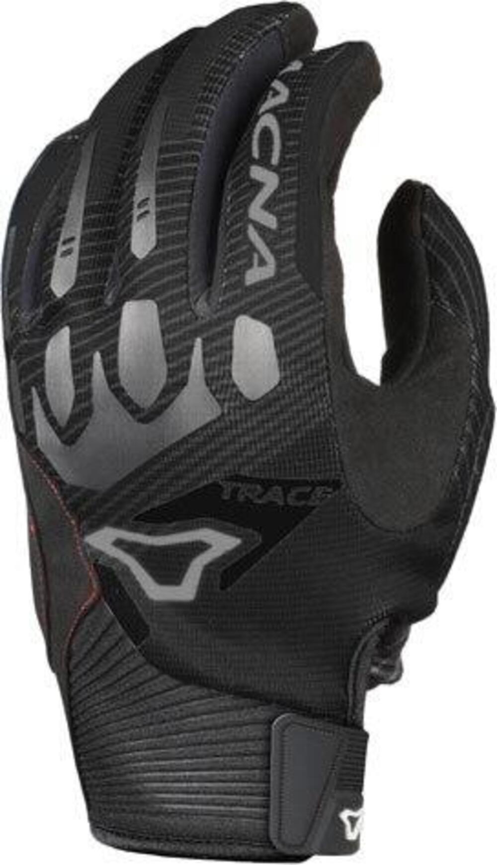 Guanti moto estivi Macna Trace Nero