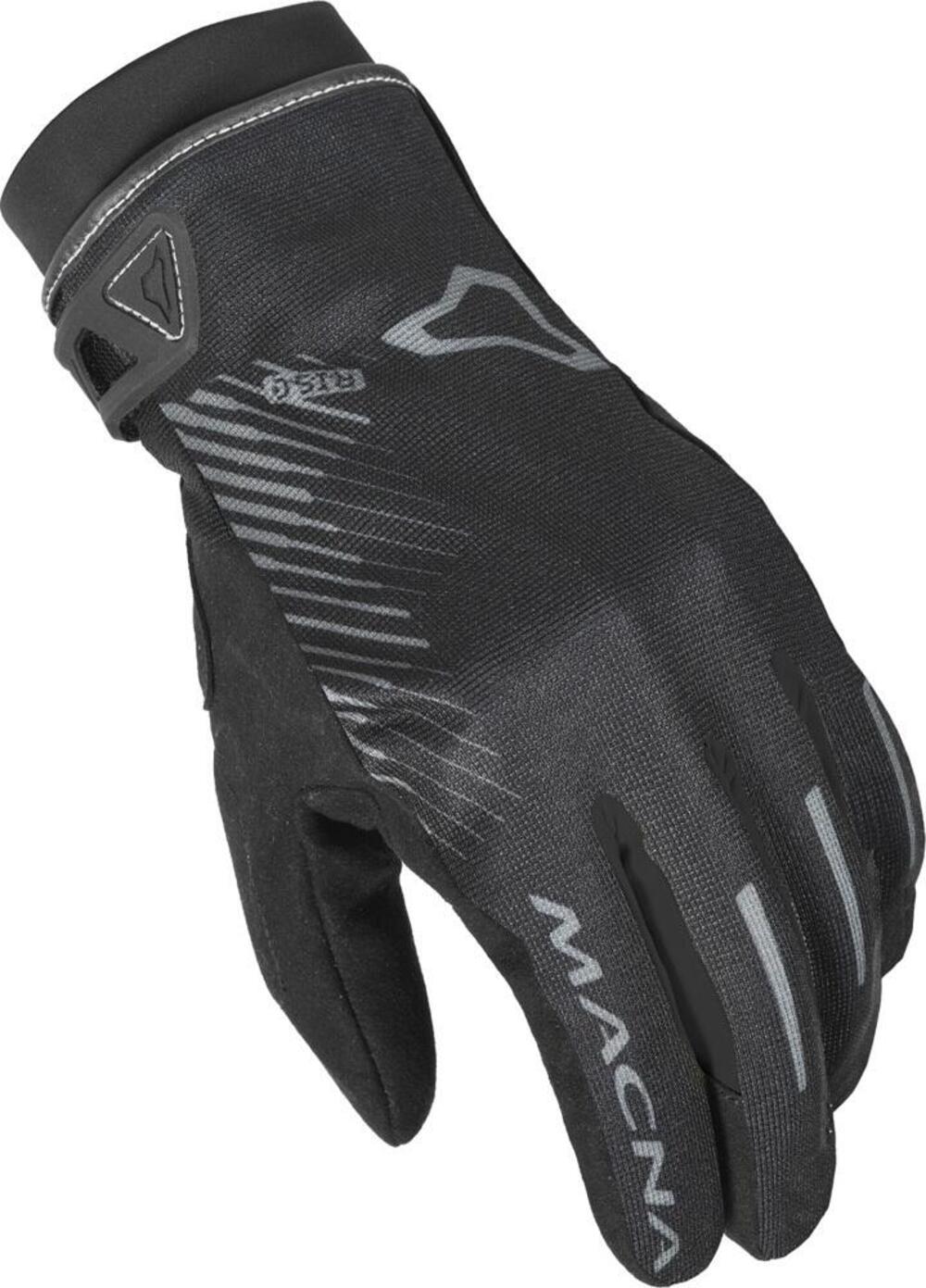 Guanti moto estivi Macna Crew RTX Nero