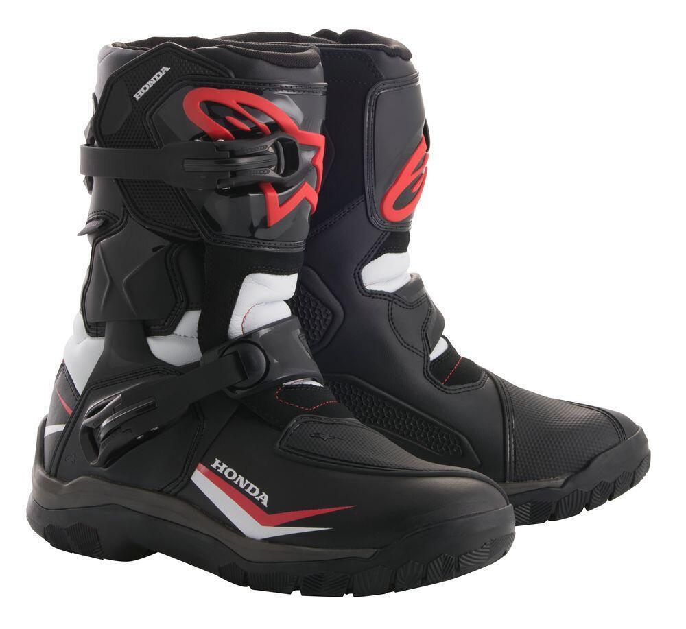 Stivali moto pelle touirng Alpinestars Honda Colle