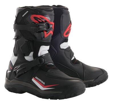 Stivali moto pelle touirng Alpinestars Honda Colle