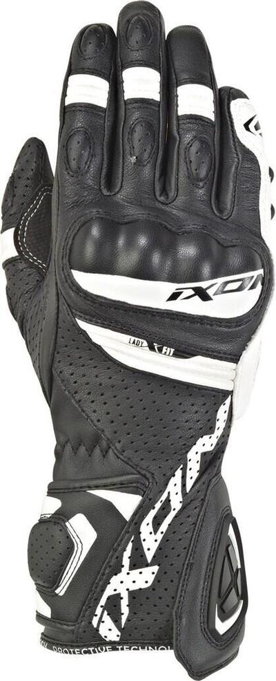 Guanti moto donna pelle estivi Ixon RS TEMPO AIR L