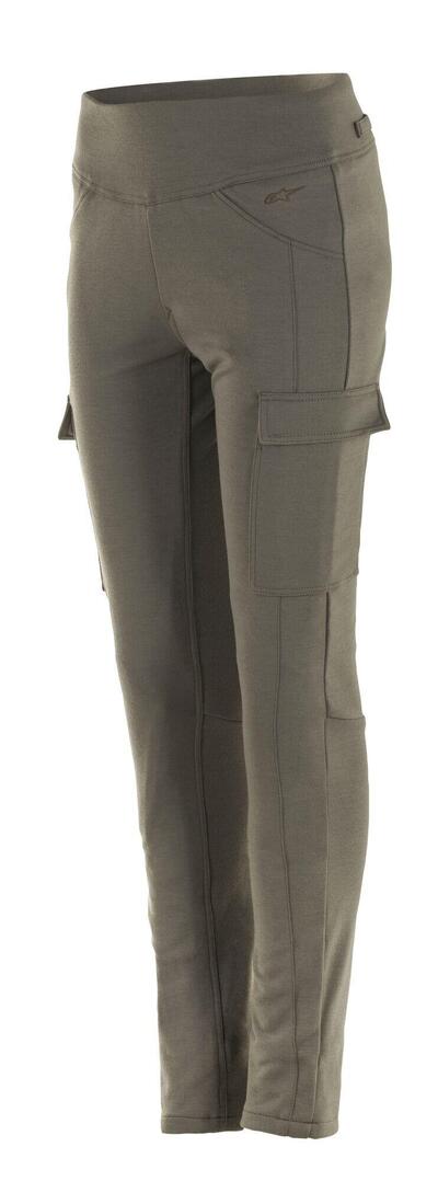 Leggings moto donna Alpinestars IRIA Verde Militar