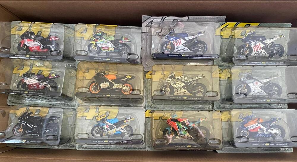 COLLEZIONE MODELLINI MOTO VALENTINO ROSSI Yamaha