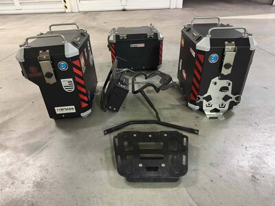 TRIS BORSE ALLUMINIO MYTECH MYTECH ACCESSORIES