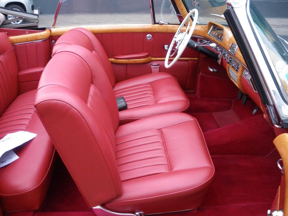 Mercedes-Benz 220 S W180 II Ponton Cabriolet d'epoca a Parma (5)