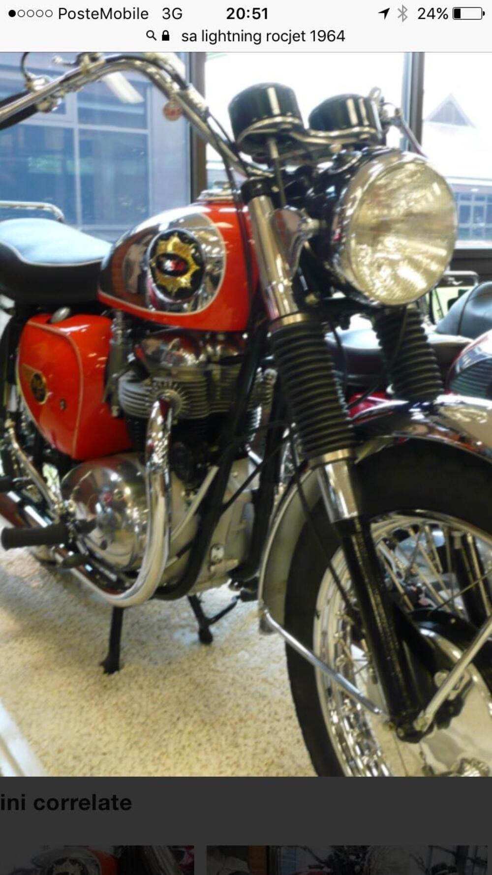 Fanale lucas originale Bsa Triumph Norton A65 (5)