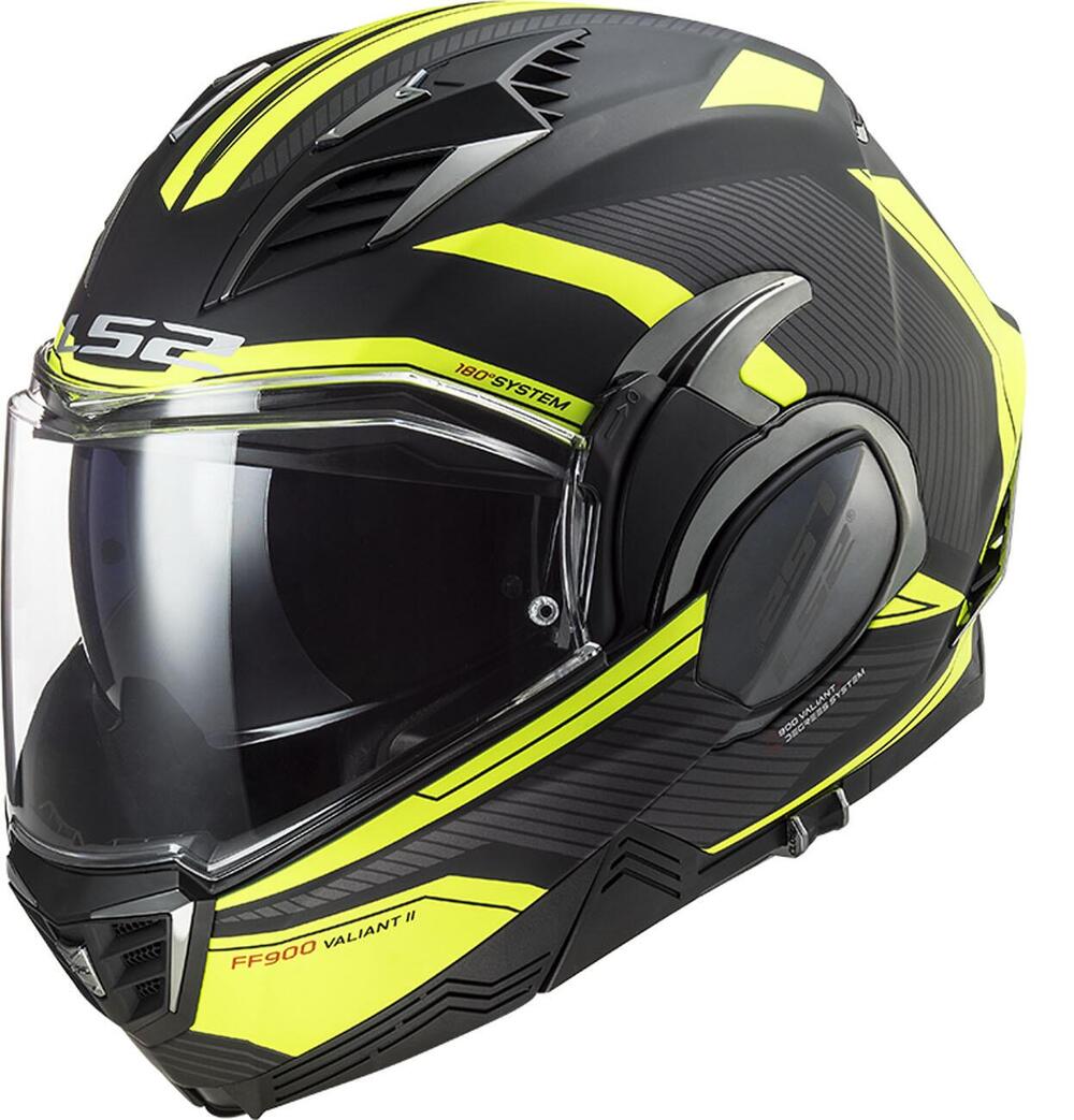 Casco modulare LS2 FF900 VALIANT II REVO con mento