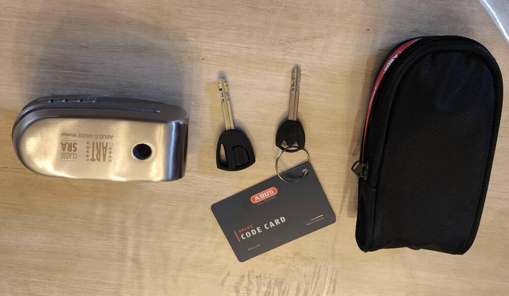 BLOCCA DISCO X 🏍️ O SCOOTER Abus