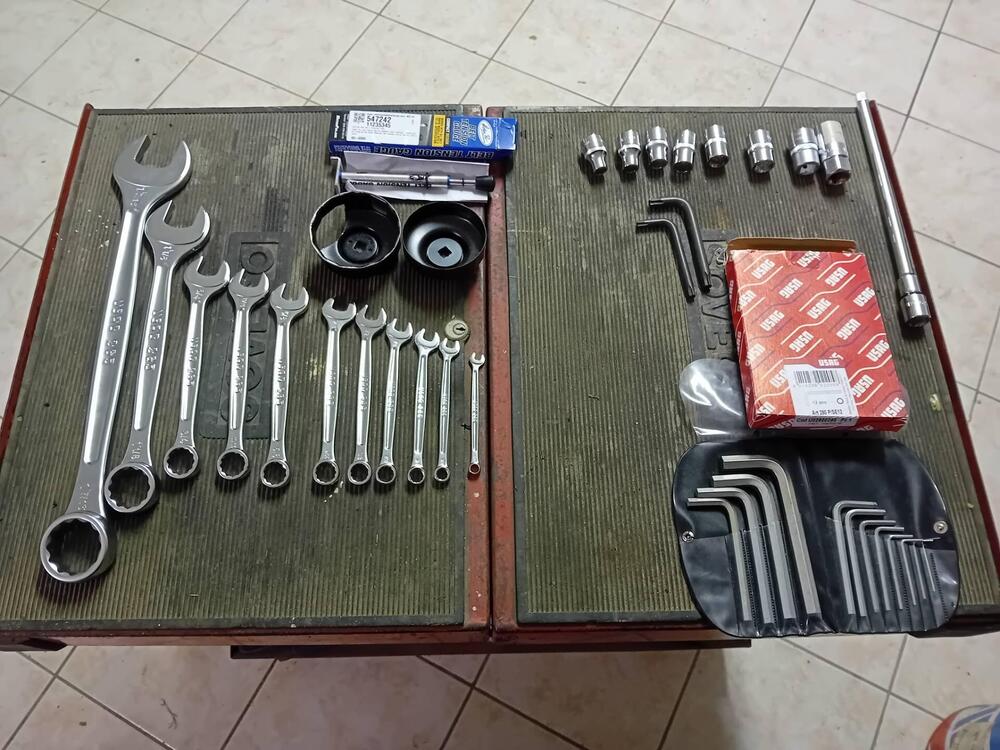 Utensili in pollici per Harley Davidson Usag e altri (5)