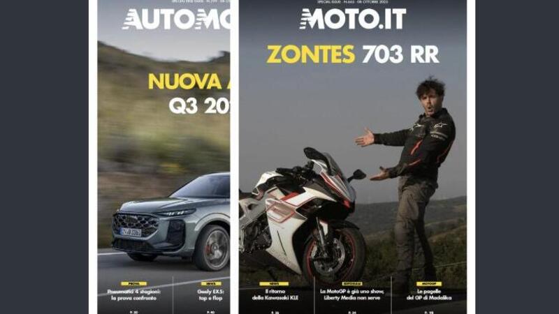 Scarica il Magazine n&deg;665 e leggi il meglio di Moto.it