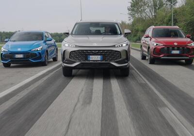 MG3 vs MG ZS vs MG HS: quale ibrida scegliere? Comparativa strumentale (Hybrid+)