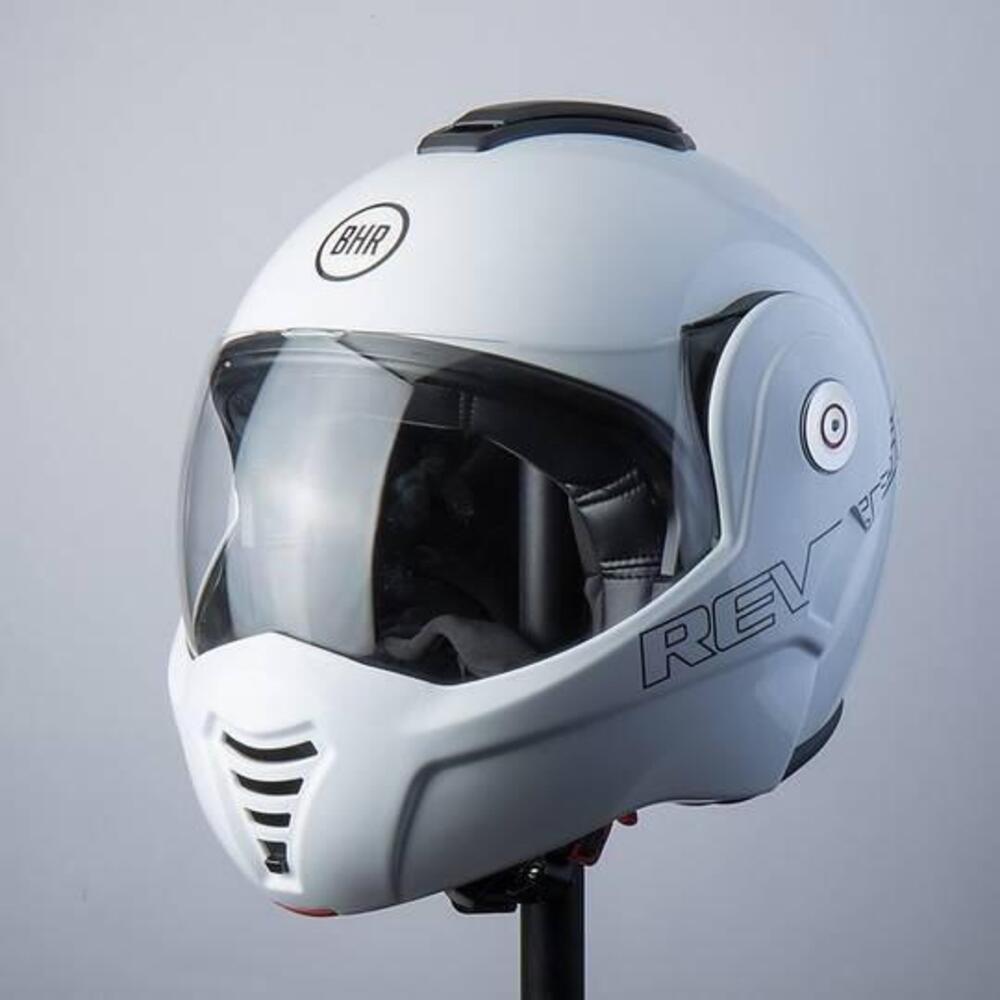 Casco modulare BHR Reverse 807 colore Bianco