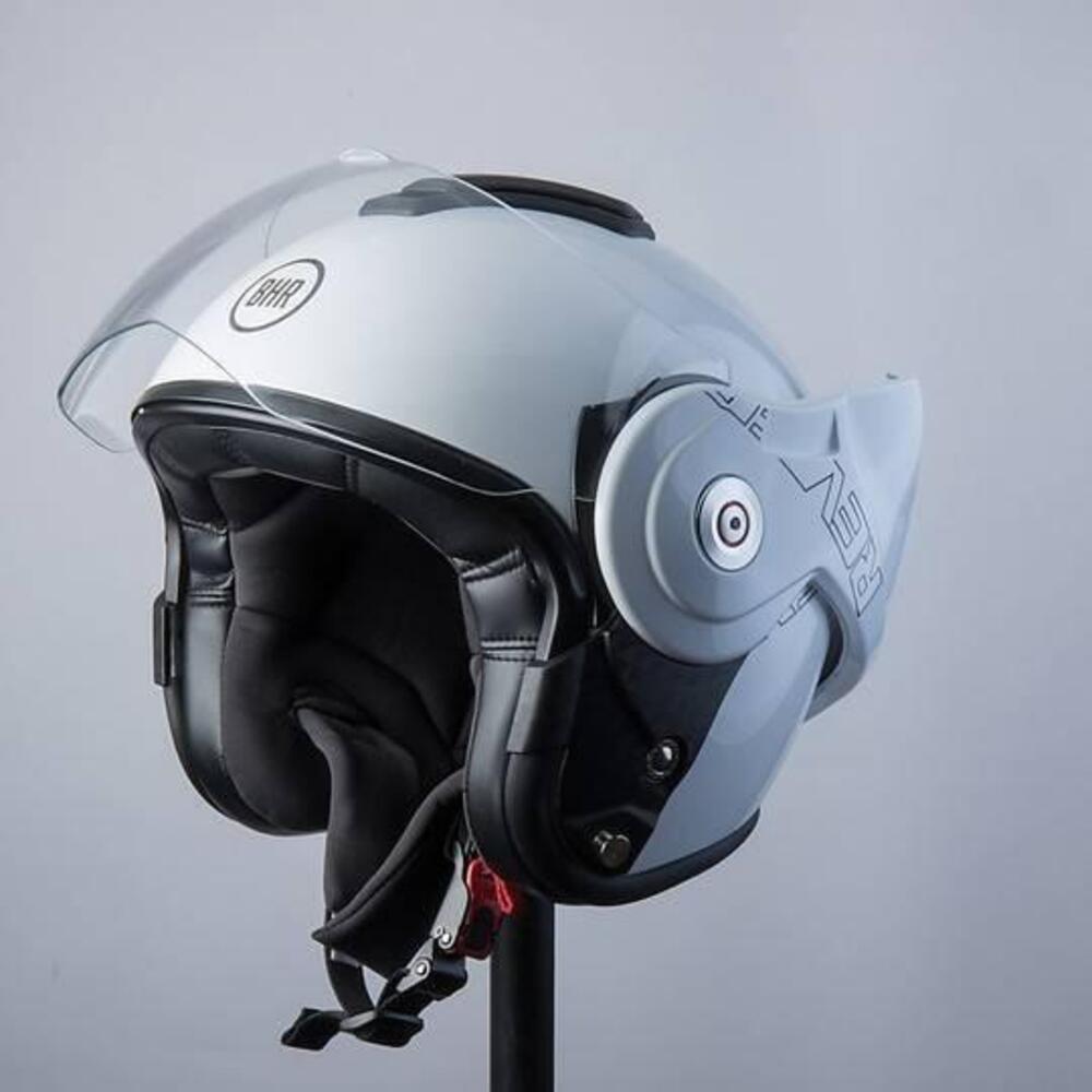Casco modulare BHR Reverse 807 colore Bianco (3)