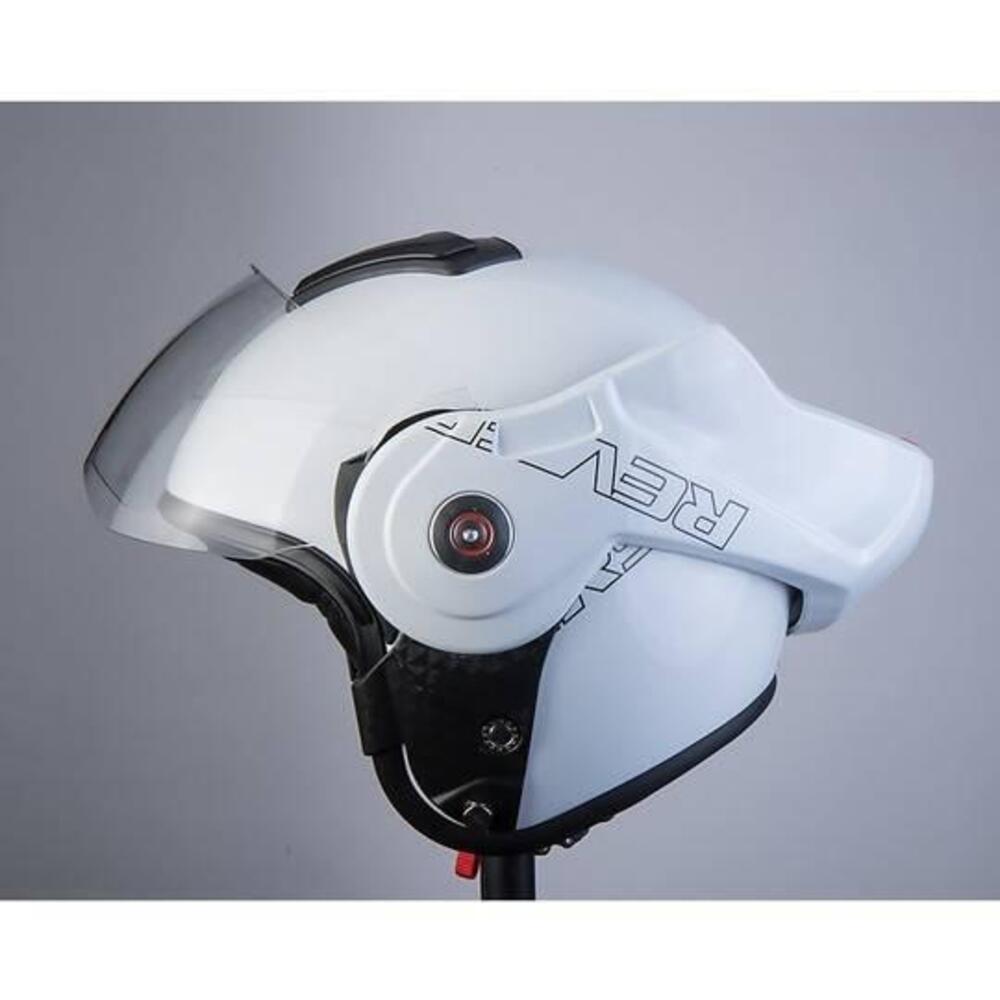 Casco modulare BHR Reverse 807 colore Bianco (4)