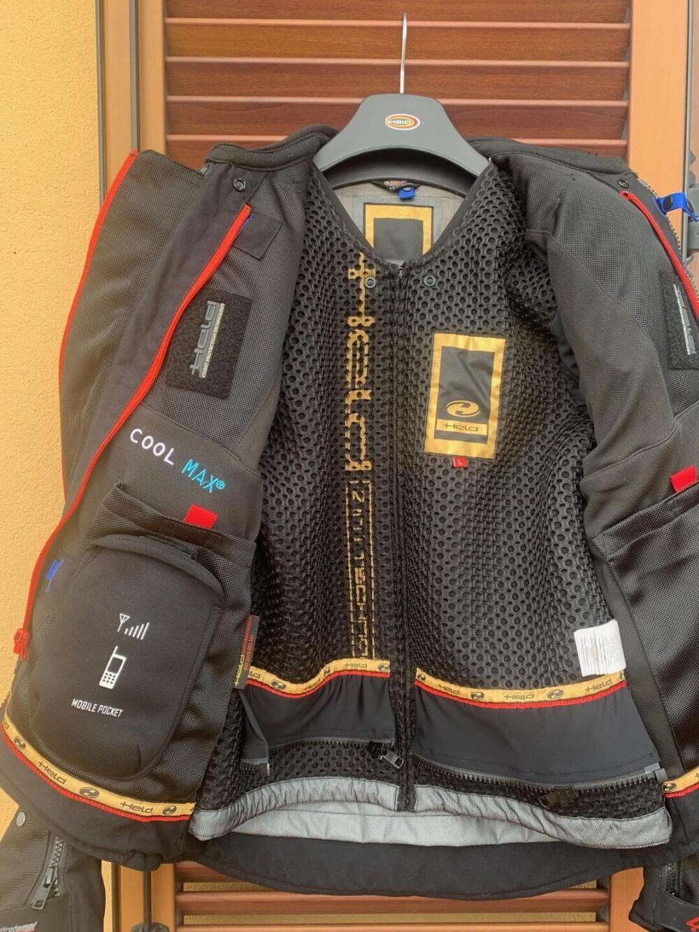 Giubbotto moto HELD tg L (6)