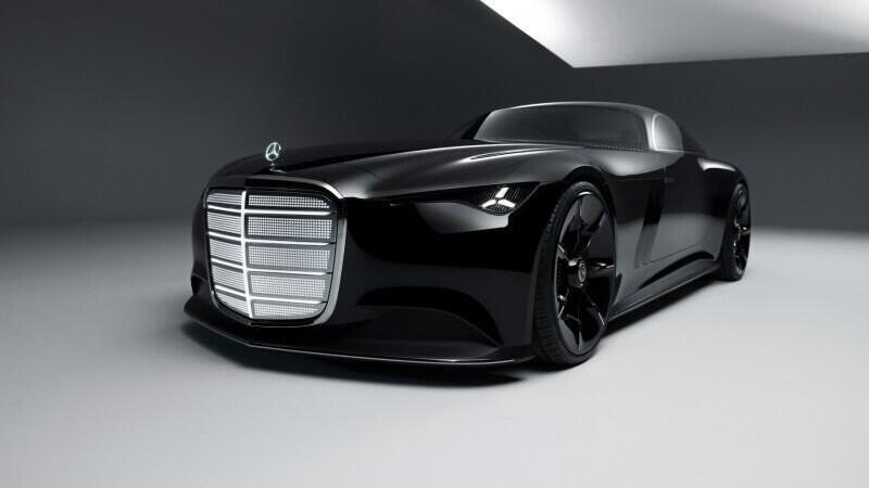Mercedes Vision Iconic: ecco una &ldquo;Batmobile&rdquo; di lusso&hellip; elettrica