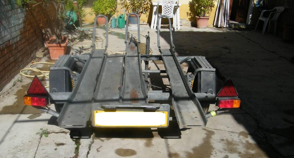 Carrello/rimorchio Ellebi per trasporto moto (3)