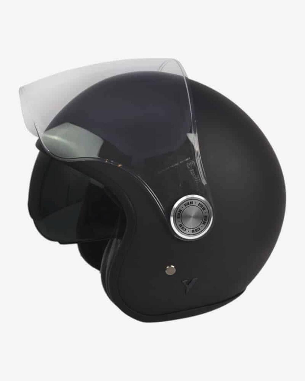 Casco Jet By City con visiera The City Nero opaco (3)