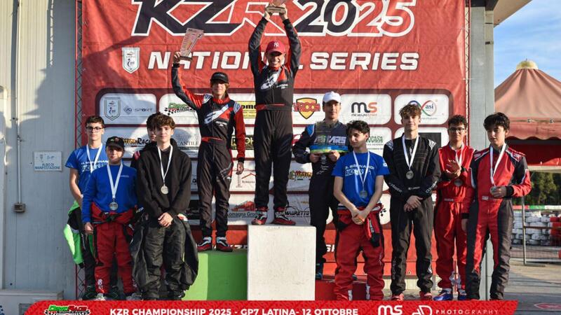 KZR Championship 2025: un finale al cardiopalma al Circuito Internazionale Il Sagittario di Latina