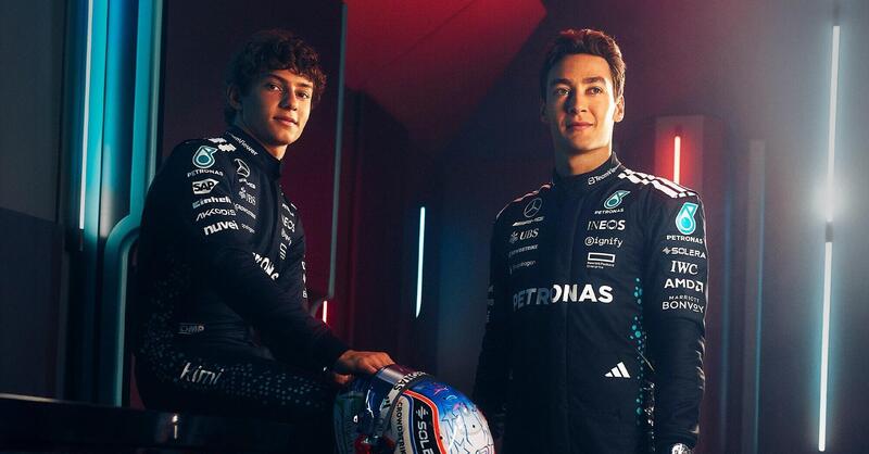 Kimi Antonelli e George Russell confermati: Mercedes pronta per la Formula 1 2026