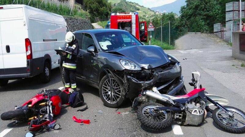 Incidenti sulle strade italiane: meno vittime in totale, ma pi&ugrave; morti con la moto