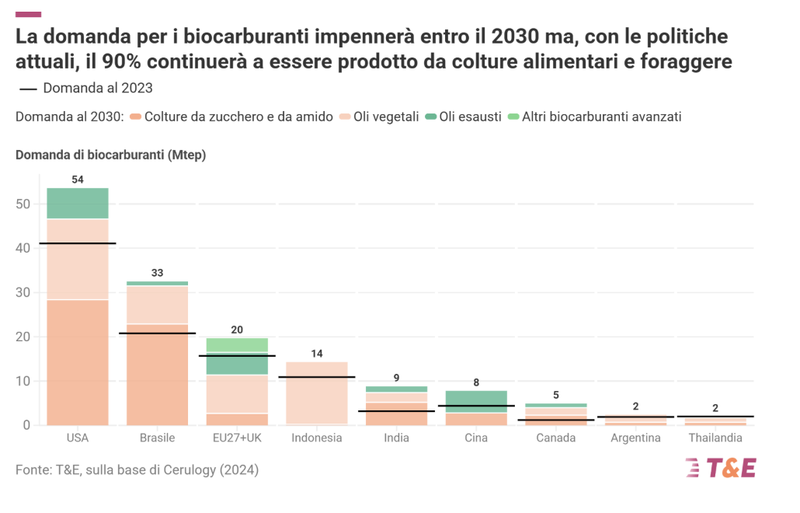 Domanda biocarburanti